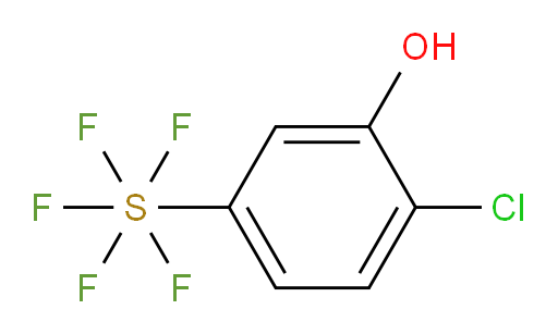 (4-Chloro-3-hydroxyphenyl)sulfur pentafluoride