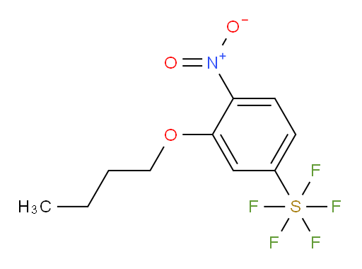 3-butoxy-4-nitro(pentafluoromercapto)benzene