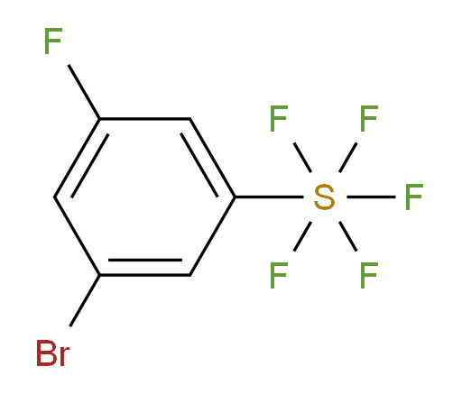 3-bromo-5-fluoro(pentafluoromercapto)benzene