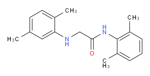 N-(2,6-dimethylphenyl)-2-((2,5-dimethylphenyl)amino)acetamide