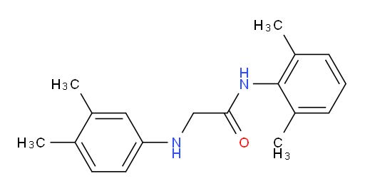 N-(2,6-dimethylphenyl)-2-((3,4-dimethylphenyl)amino)acetamide