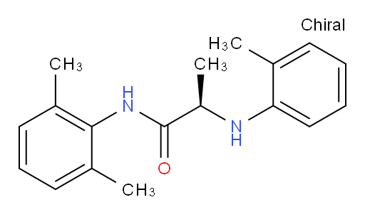(R)-N-(2,6-dimethylphenyl)-2-(o-tolylamino)propanamide
