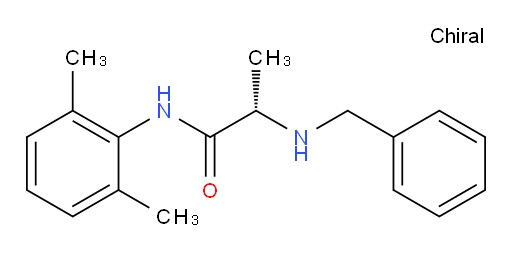 (S)-2-(benzylamino)-N-(2,6-dimethylphenyl)propanamide