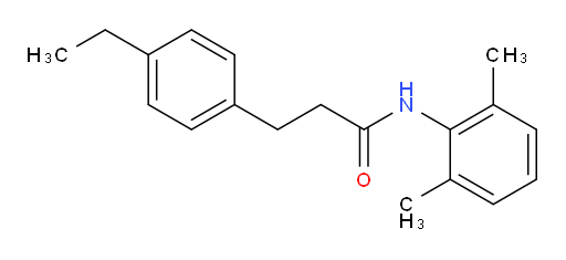 N-(2,6-dimethylphenyl)-3-(4-ethylphenyl)propanamide