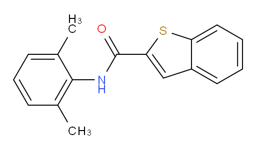 N-(2,6-dimethylphenyl)benzo[b]thiophene-2-carboxamide