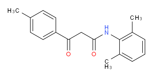 N-(2,6-dimethylphenyl)-3-oxo-3-(p-tolyl)propanamide