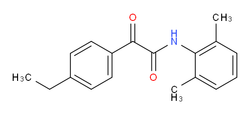 N-(2,6-dimethylphenyl)-2-(4-ethylphenyl)-2-oxoacetamide