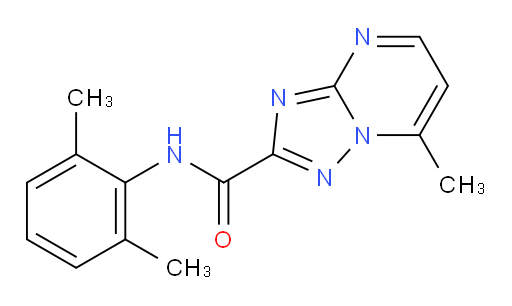 N-(2,6-dimethylphenyl)-7-methyl-[1,2,4]triazolo[1,5-a]pyrimidine-2-carboxamide