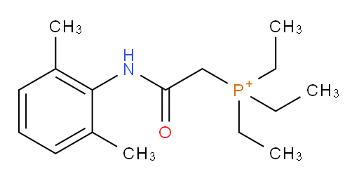 (2-((2,6-dimethylphenyl)amino)-2-oxoethyl)triethylphosphonium