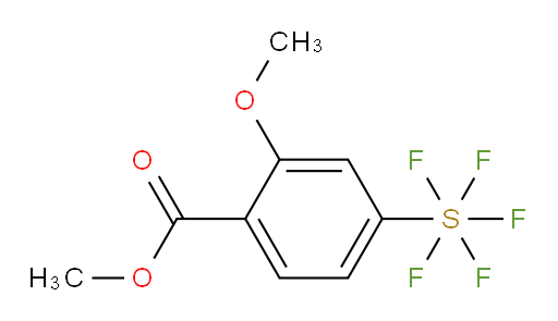 methyl 4-(pentafluoromercapto)-2-methoxybenzoate