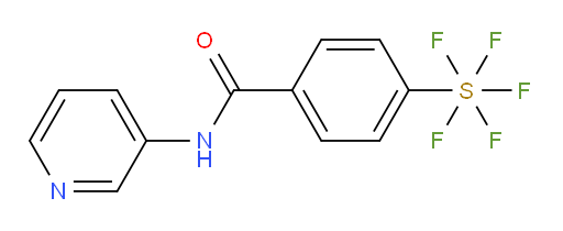 4-(pentafluoromercapto)-N-(pyridin-3-yl)benzamide