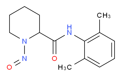 N-(2,6-dimethylphenyl)-1-nitrosopiperidine-2-carboxamide