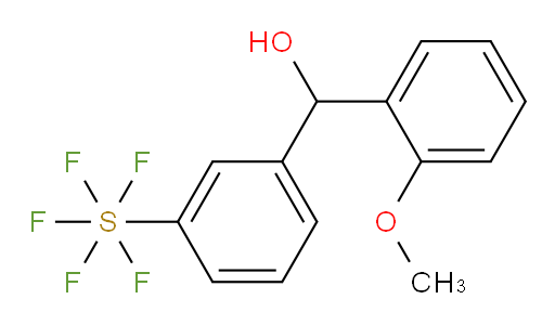 (3-(pentafluoromercapto)phenyl)(2-methoxyphenyl)methanol
