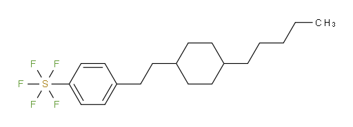 [4-[2-(4-pentylcyclohexyl)ethyl]phenyl]sulfur pentafluoride