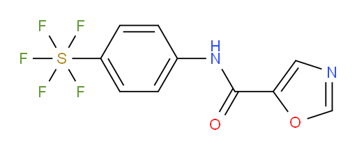 [4-[(5-oxazolylcarbonyl)amino]phenyl]sulfur pentafluoride