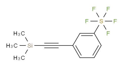 [3-[2-(trimethylsilyl)ethynyl]phenyl]sulfur pentafluoride