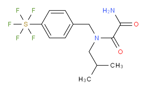 N1-isobutyl-N1-(4-(pentafluoromercapto)benzyl)oxalamide