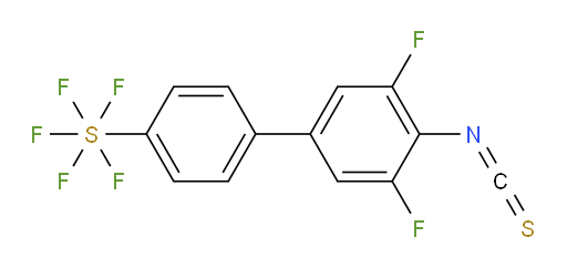 3',5'-difluoro-4'-isothiocyanato-biphenyl-4-ylsulfur pentafluoride