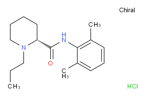 (R)-N-(2,6-dimethylphenyl)-1-propylpiperidine-2-carboxamide hydrochloride