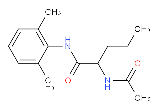 2-acetamido-N-(2,6-dimethylphenyl)pentanamide