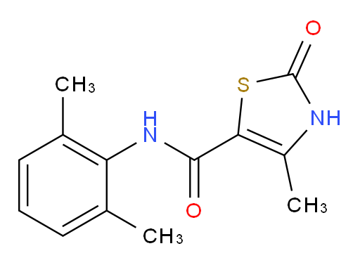 N-(2,6-dimethylphenyl)-4-methyl-2-oxo-2,3-dihydrothiazole-5-carboxamide