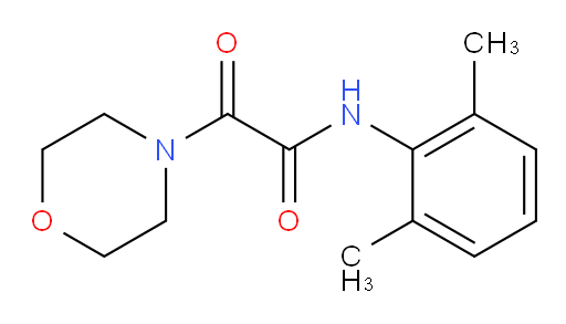 N-(2,6-dimethylphenyl)-2-morpholino-2-oxoacetamide