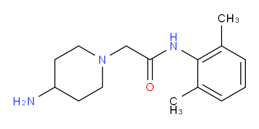 2-(4-aminopiperidin-1-yl)-N-(2,6-dimethylphenyl)acetamide