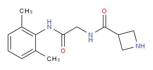 N-(2-((2,6-dimethylphenyl)amino)-2-oxoethyl)azetidine-3-carboxamide