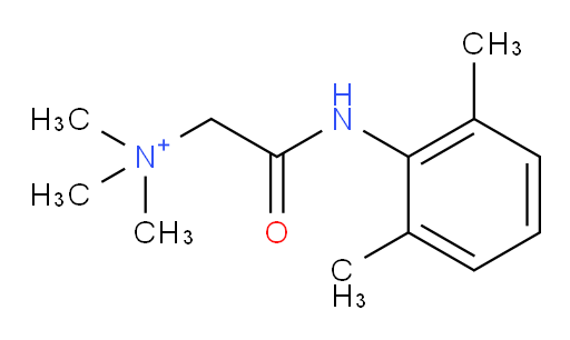 2-((2,6-dimethylphenyl)amino)-N,N,N-trimethyl-2-oxoethanaminium