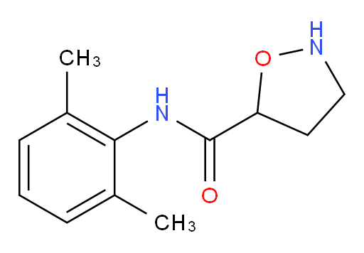 N-(2,6-dimethylphenyl)isoxazolidine-5-carboxamide