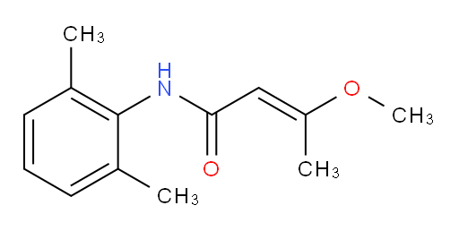 (E)-N-(2,6-dimethylphenyl)-3-methoxybut-2-enamide