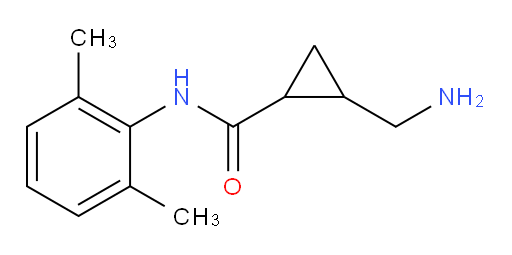 2-(aminomethyl)-N-(2,6-dimethylphenyl)cyclopropanecarboxamide