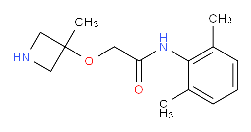 N-(2,6-dimethylphenyl)-2-((3-methylazetidin-3-yl)oxy)acetamide