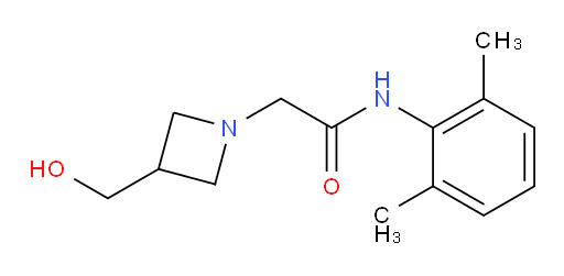 N-(2,6-dimethylphenyl)-2-(3-(hydroxymethyl)azetidin-1-yl)acetamide