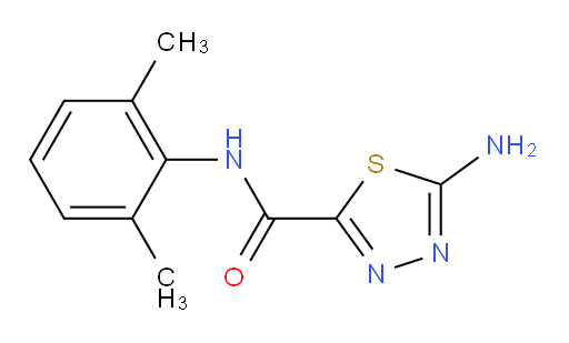 5-amino-N-(2,6-dimethylphenyl)-1,3,4-thiadiazole-2-carboxamide