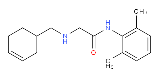 2-((cyclohex-3-en-1-ylmethyl)amino)-N-(2,6-dimethylphenyl)acetamide