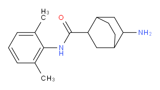 5-amino-N-(2,6-dimethylphenyl)bicyclo[2.2.2]octane-2-carboxamide