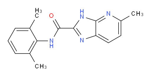 N-(2,6-dimethylphenyl)-5-methyl-3H-imidazo[4,5-b]pyridine-2-carboxamide