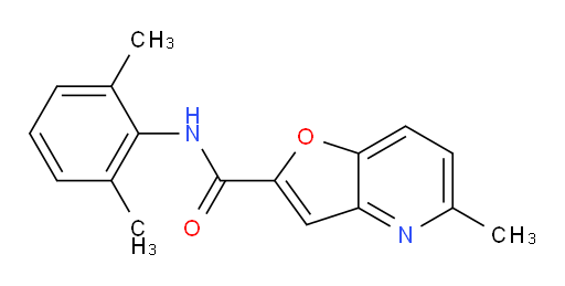 N-(2,6-dimethylphenyl)-5-methylfuro[3,2-b]pyridine-2-carboxamide