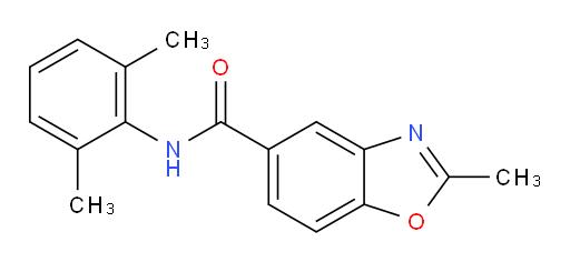 N-(2,6-dimethylphenyl)-2-methylbenzo[d]oxazole-5-carboxamide
