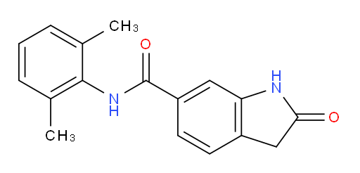 N-(2,6-dimethylphenyl)-2-oxoindoline-6-carboxamide
