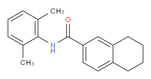 N-(2,6-dimethylphenyl)-5,6,7,8-tetrahydronaphthalene-2-carboxamide