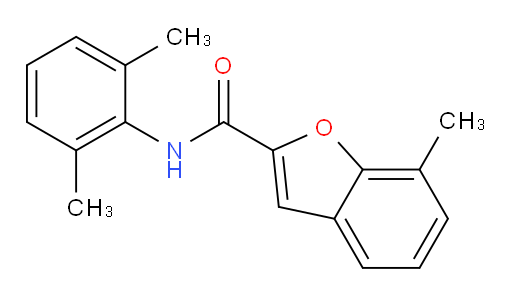 N-(2,6-dimethylphenyl)-7-methylbenzofuran-2-carboxamide
