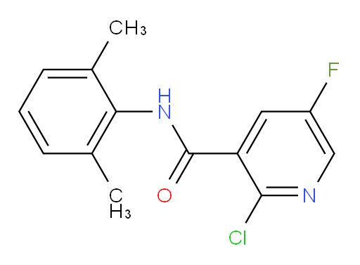 2-chloro-N-(2,6-dimethylphenyl)-5-fluoronicotinamide