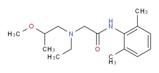 N-(2,6-dimethylphenyl)-2-(ethyl(2-methoxypropyl)amino)acetamide