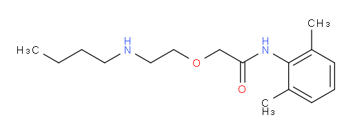 2-(2-(butylamino)ethoxy)-N-(2,6-dimethylphenyl)acetamide