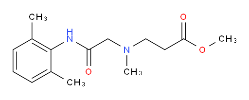methyl 3-((2-((2,6-dimethylphenyl)amino)-2-oxoethyl)(methyl)amino)propanoate