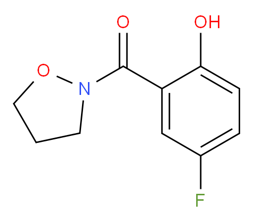 (5-fluoro-2-hydroxyphenyl)(isoxazolidin-2-yl)methanone