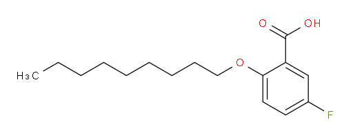 5-fluoro-2-(nonyloxy)benzoic acid