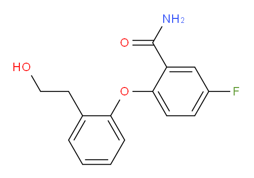 5-fluoro-2-(2-(2-hydroxyethyl)phenoxy)benzamide